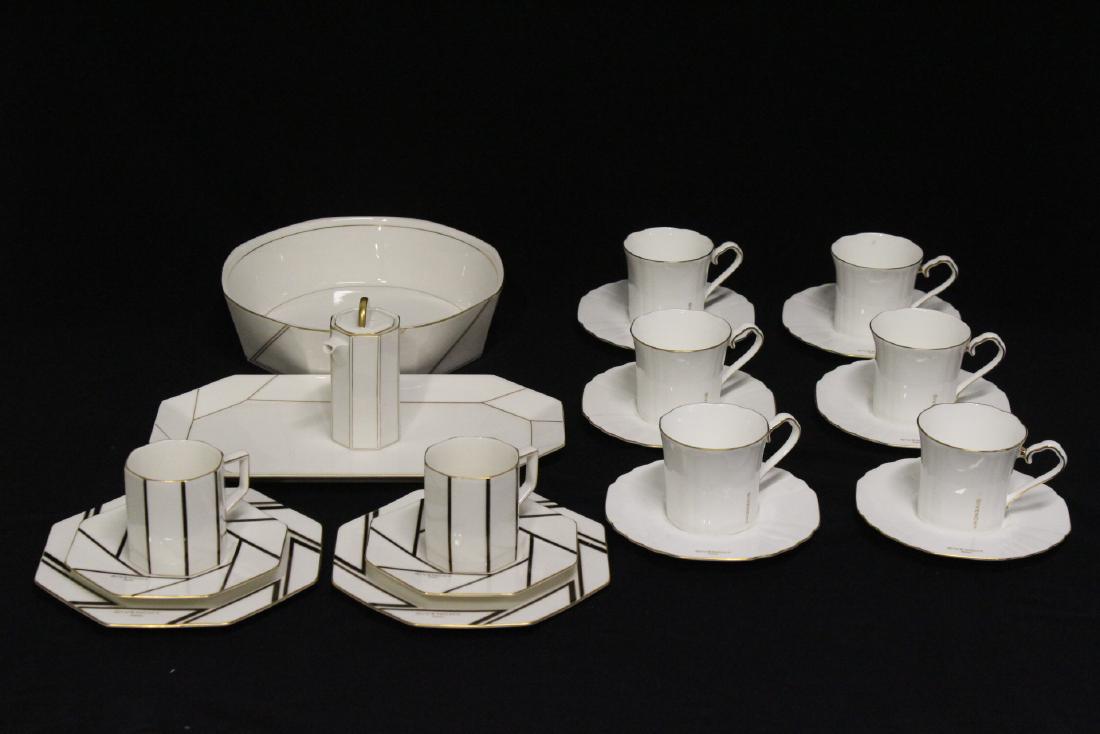 Modern design Givenchy coffee set: Modern design Givenchy coffee set, total 20 pieces