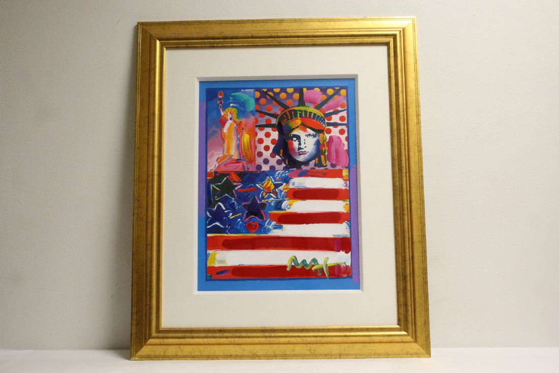 Mixed media on panel by Peter Max (1 of 10)