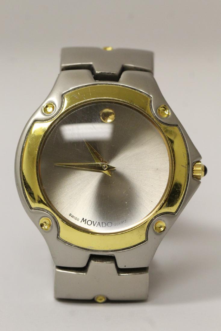 Man's Movado wrist watch: Man's Movado wrist watch