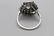 platinum art deco diamond ring - 9