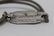 lady's art deco platinum diamond wrist watch - 8