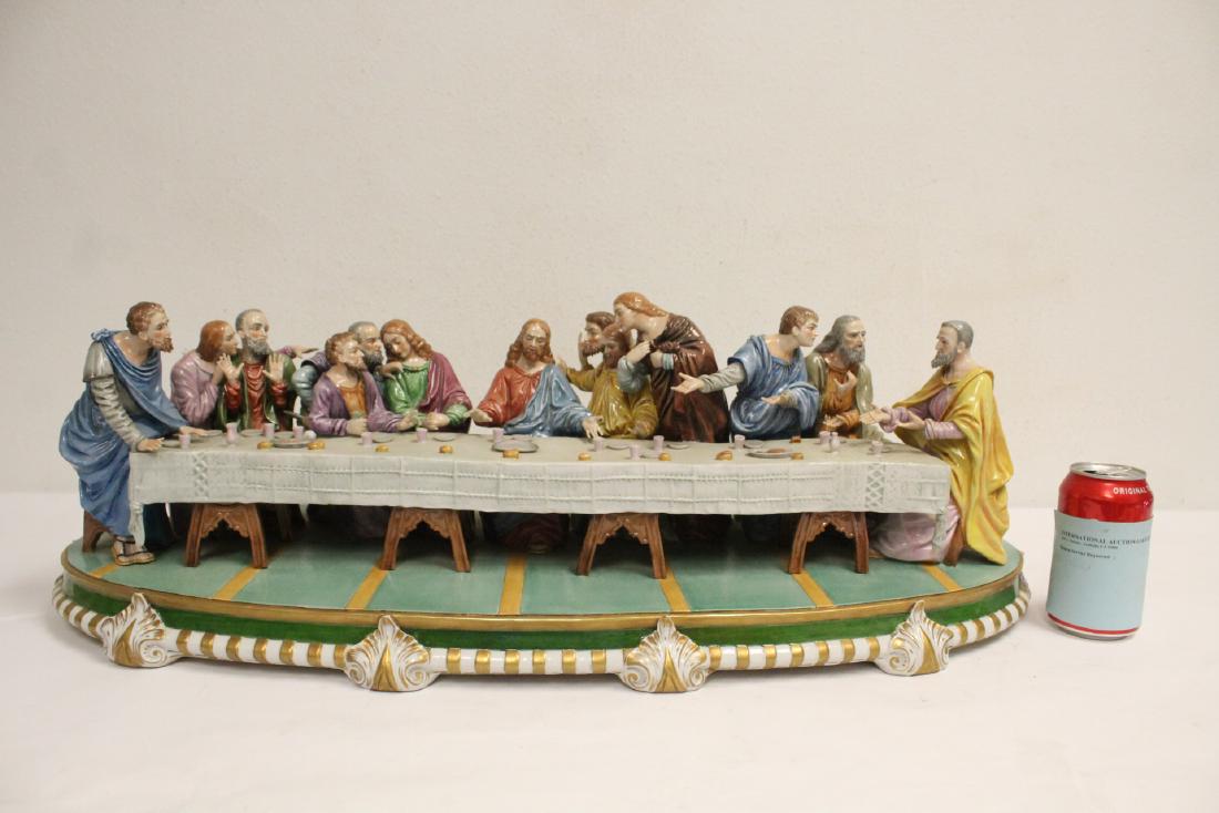 Large capodimonte porcelain sculpture (1 of 10)