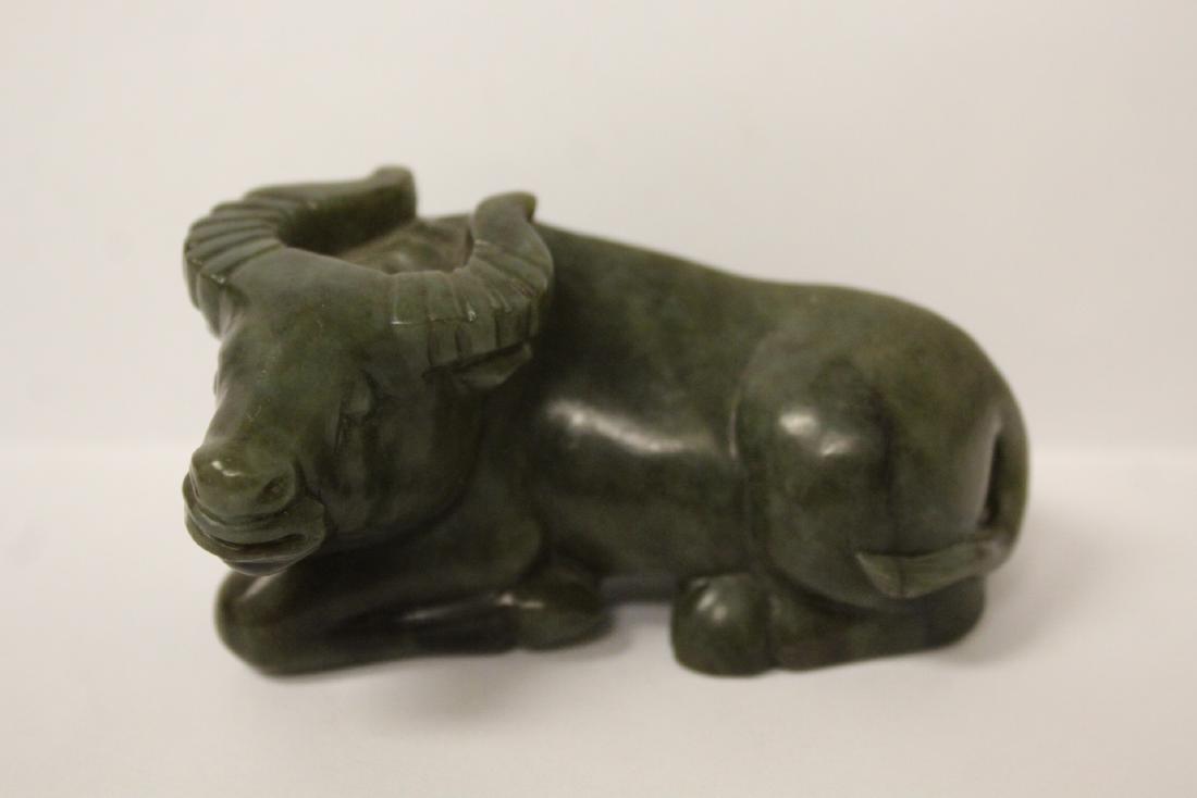 Chinese jade carved buffalo (1 of 10)