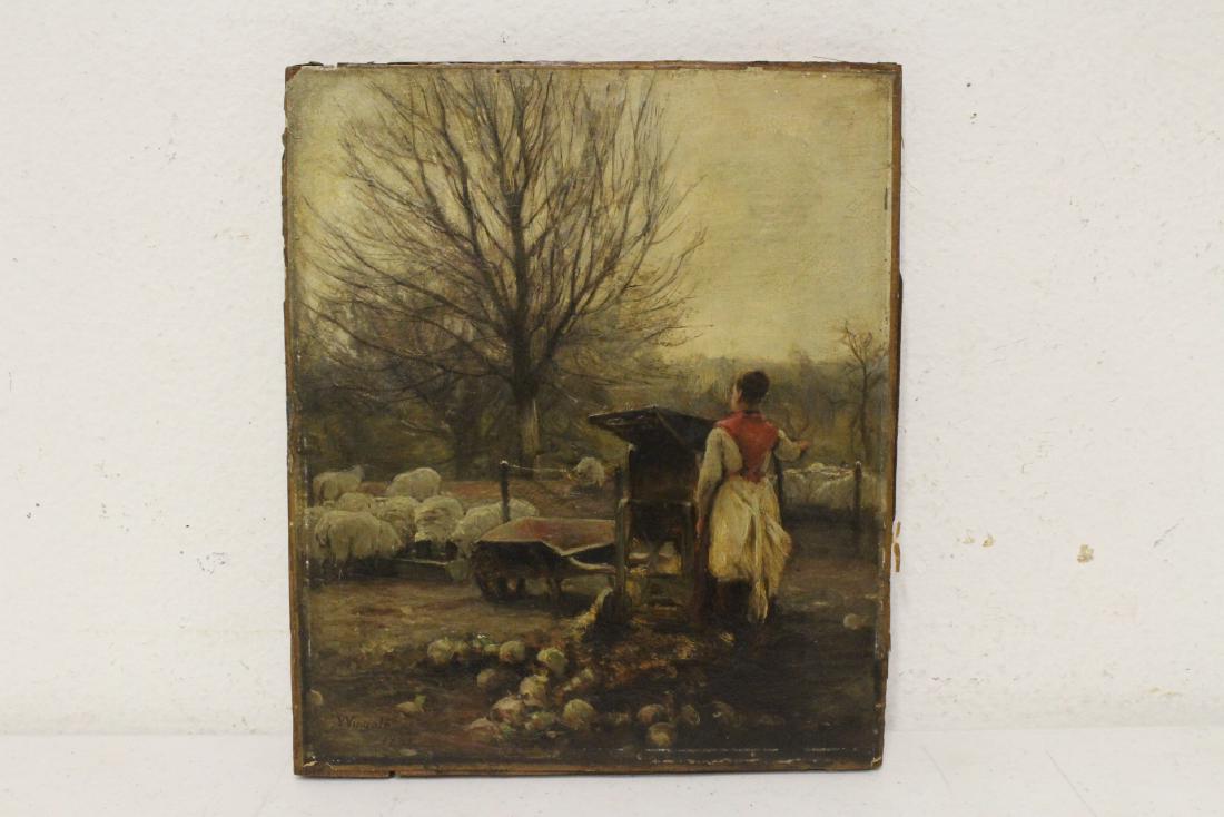 oil on canvas by James Lawson Wingate (1 of 11)