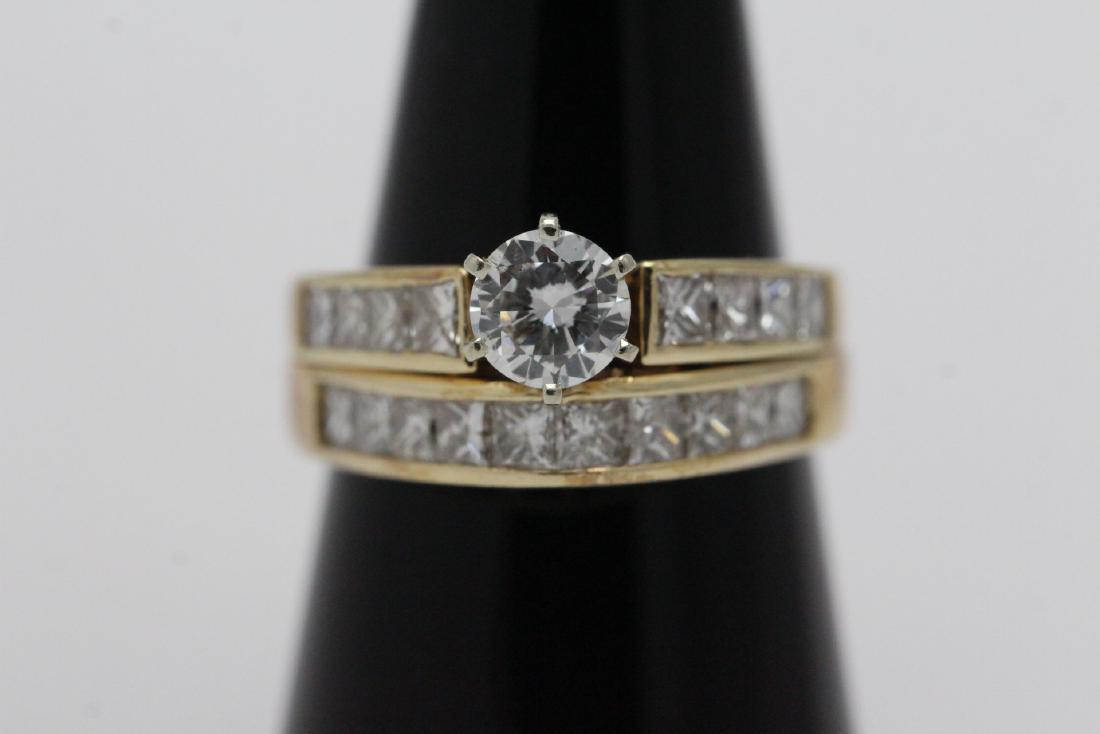 A 14K Y/G diamond ring (1 of 11)