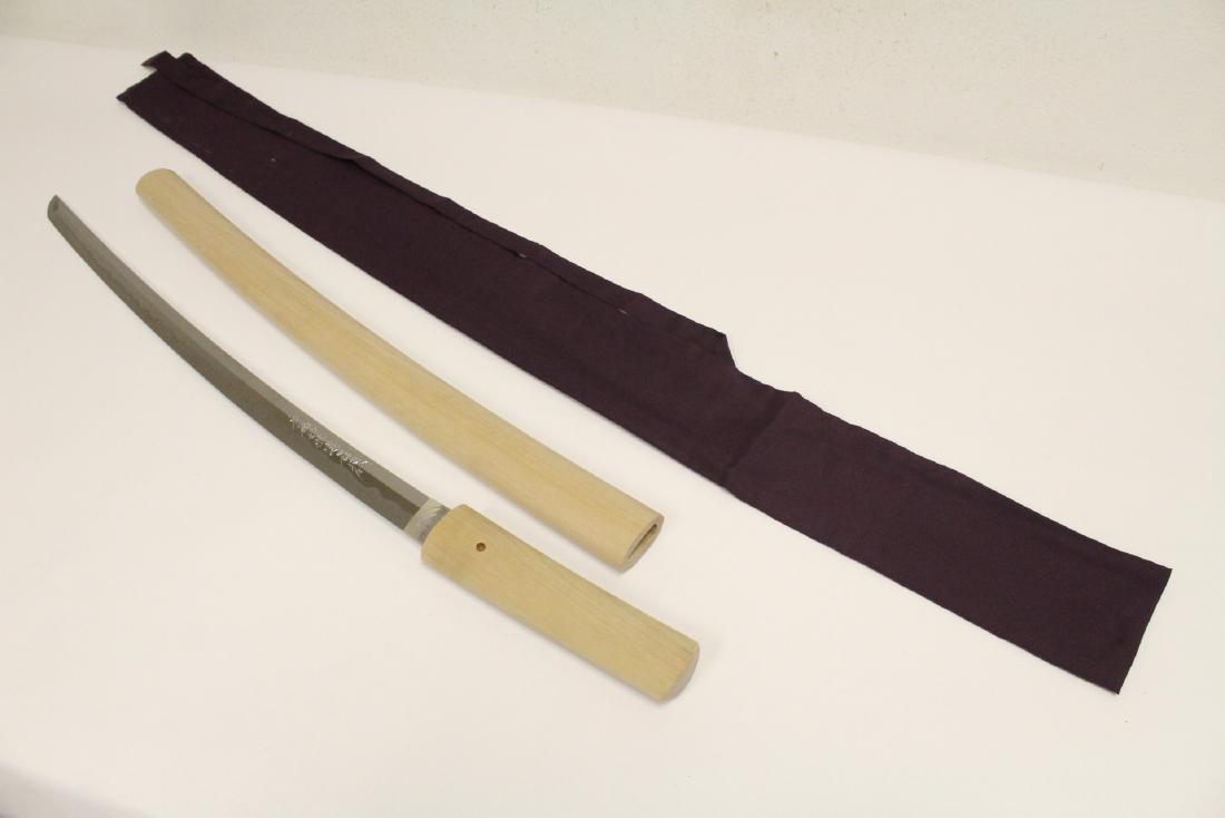 Japanese 17th/18th c. shinto wakizashi w/ inscription (1 of 12)