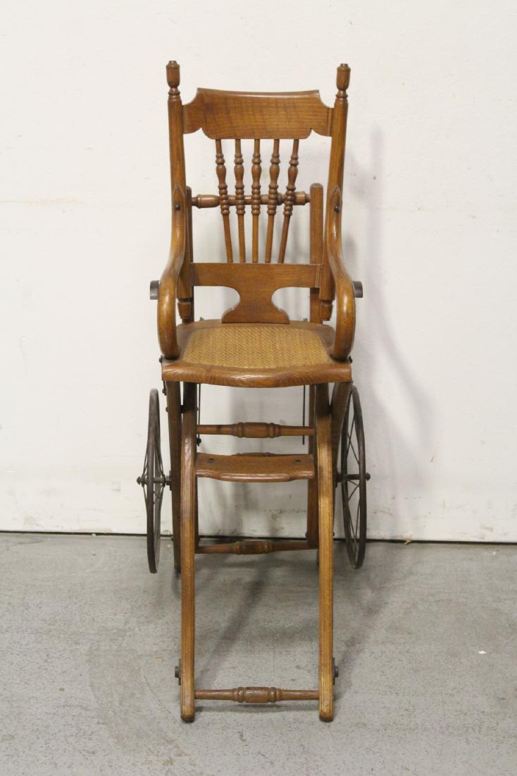 A rare Victorian child stroller/chair (1 of 10)