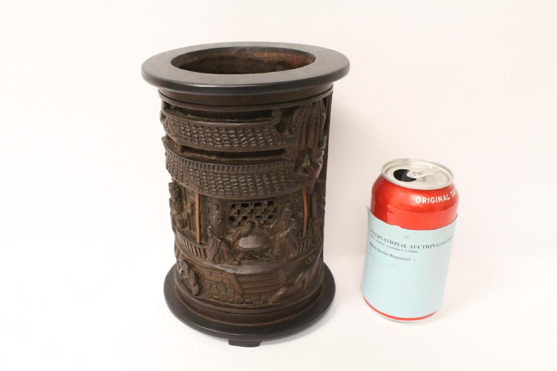 Chinese bamboo brush holder (1 of 10)