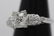 Art deco platinum diamond ring with GIA certificate - 4