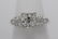 Art deco platinum diamond ring with GIA certificate - 5