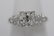 Art deco platinum diamond ring with GIA certificate - 6