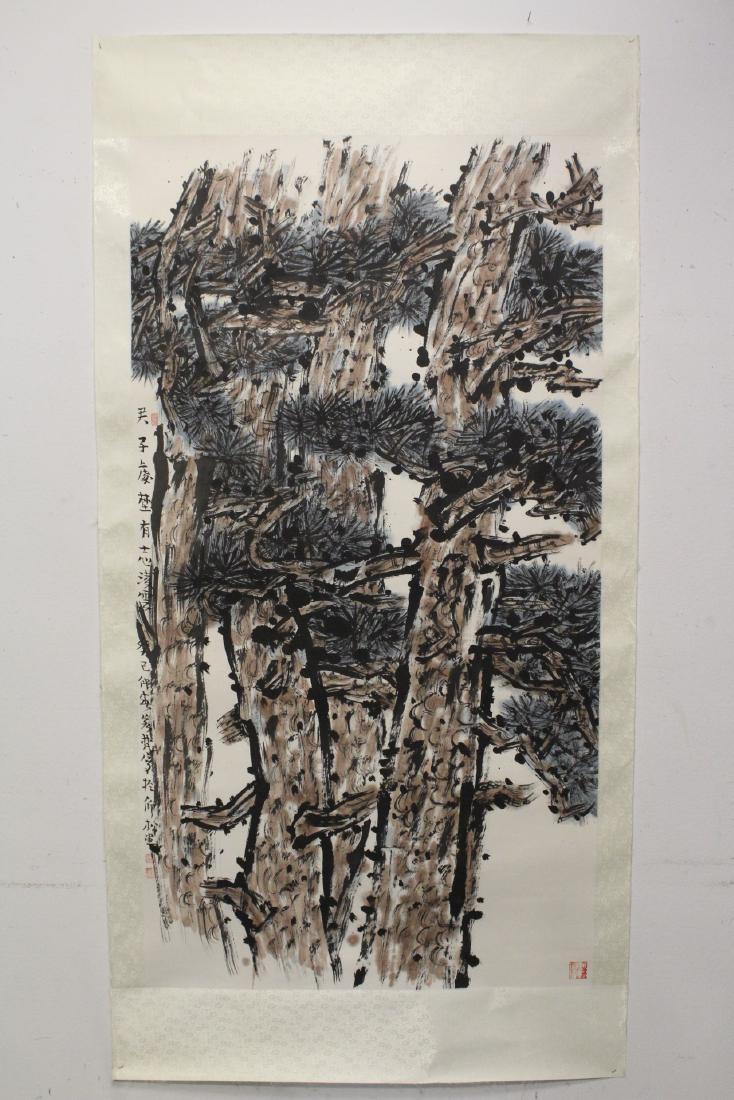 Large watercolor on paper panel by RuoFan Xu (1 of 13)