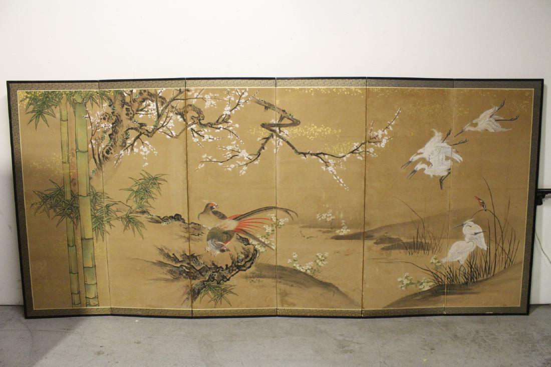 Japanese 18th/19th c. large Keno school room divider (1 of 12)
