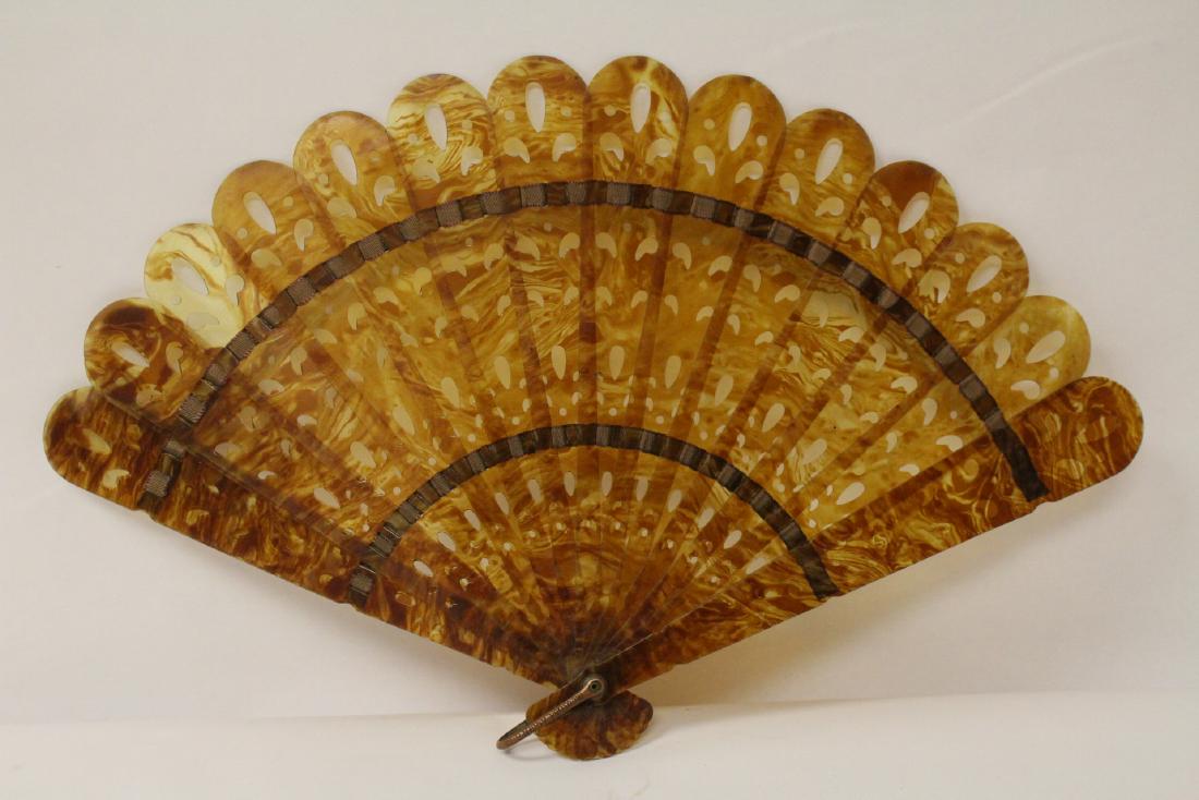 French tortoise shell like fan (1 of 10)