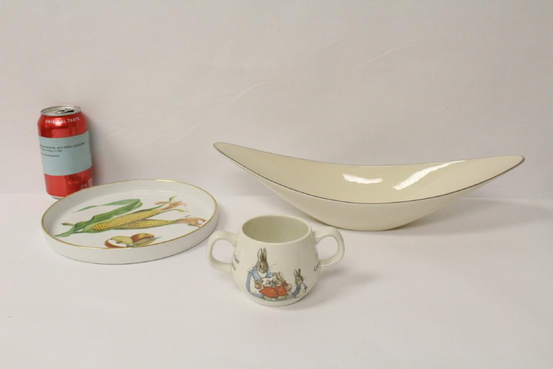 Wedgwood cup, Royal Worcester plate & a Lenox bowl (1 of 10)