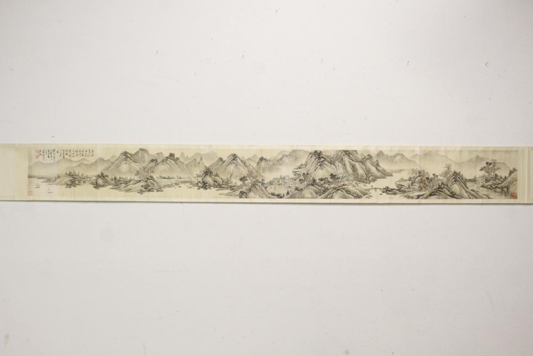 A beautiful Chinese vintage hand scroll (1 of 14)