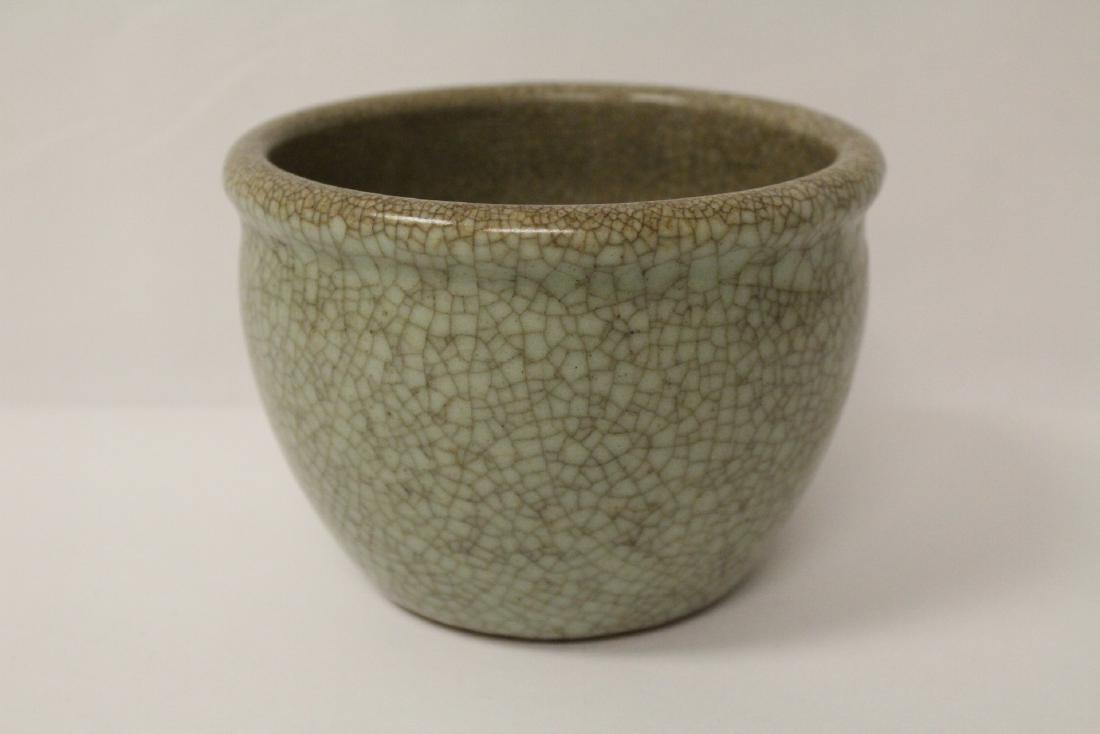 A crackleware planter (1 of 10)