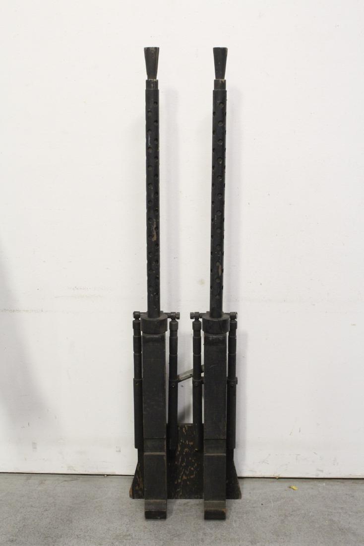 Movie prop of machine gun used for 1963 movie "PT 109": Movie prop of wood and metal made machine gun used for 1963 movie "PT 109"