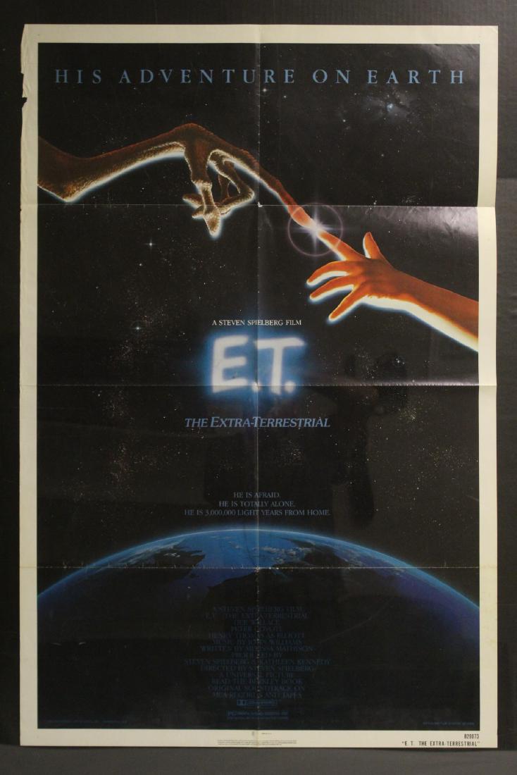 Original full sheet movie poster "E.T.", 1982: Original full sheet movie poster "E.T. The Extra_Terrestrial", 1982, very fine condition