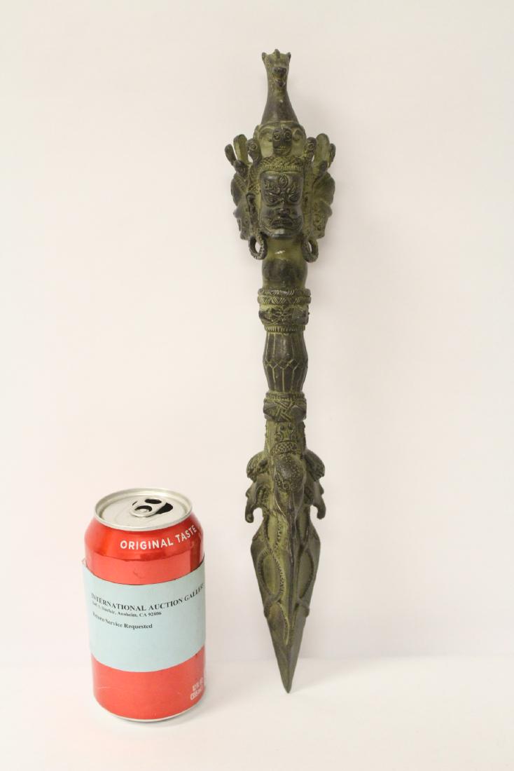 Tibetan bronze religious instrument (1 of 11)