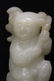 A Chinese carved hetian white jade, Qing dynasty - 4
