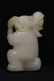 A Chinese carved hetian white jade, Qing dynasty - 8