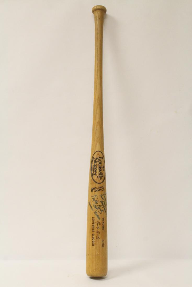 A Rusty Kuntz signed baseball bats, dated 1984 (1 of 8)