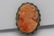 Pr Victorian sterling silver coral earrings - 7