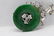 18K W/G jadeite diamond pendant - 11