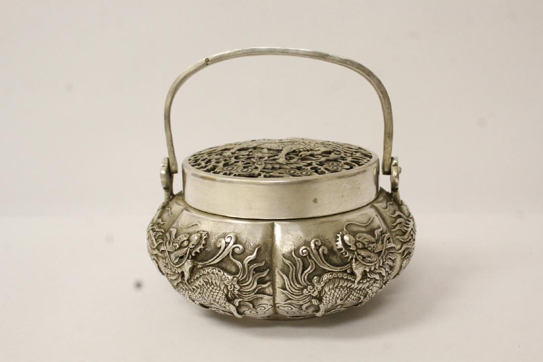A silver on bronze censer (1 of 10)