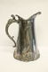 A Victorian silverplate pitcher, and a s/p compote - 2