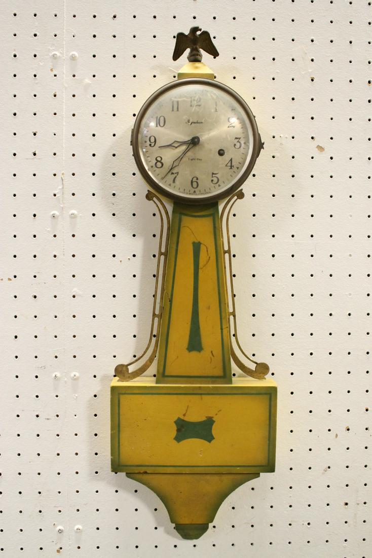 8-day banjo clock by Ingraham (1 of 9)