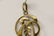 Victorian 14K gold pendant w/ blue stones & seed pearl - 4
