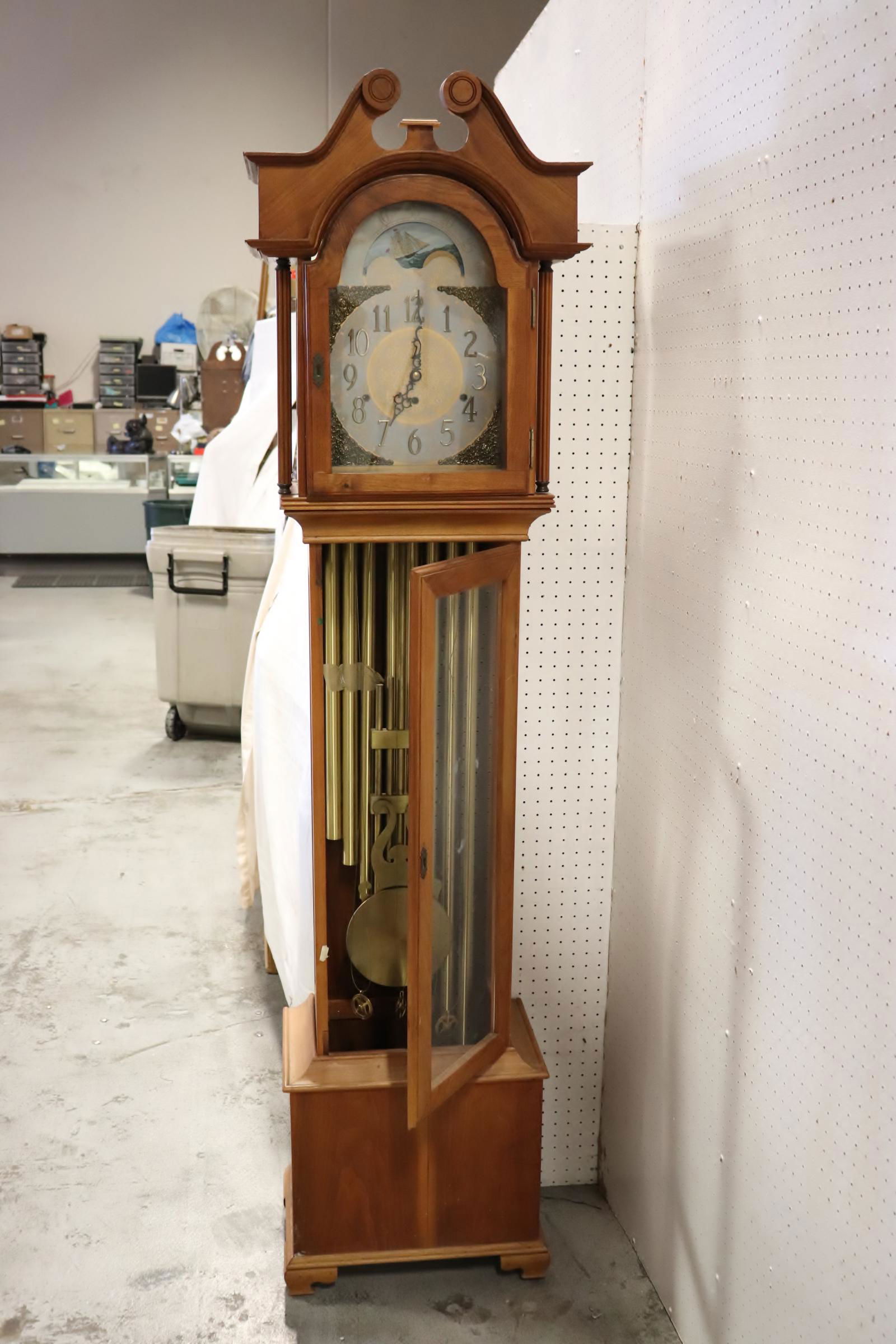 A West Germany made grandfather clock Sep 23, 2019 International