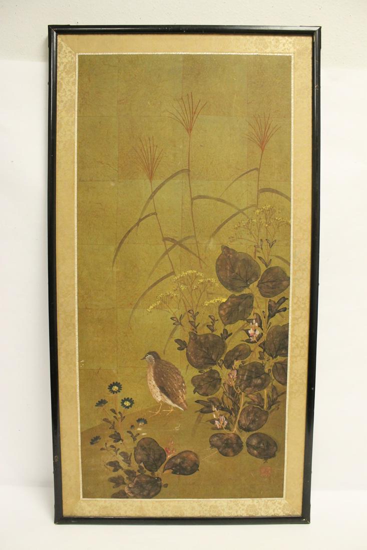 Chinese framed watercolor (1 of 10)