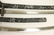 3 contemporary samurai swords on stand - 7