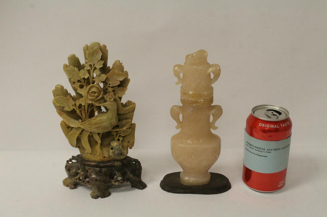 2 soapstone carvings (1 of 10)