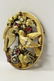 A beautiful Victorian 14K rose gold brooch - 5