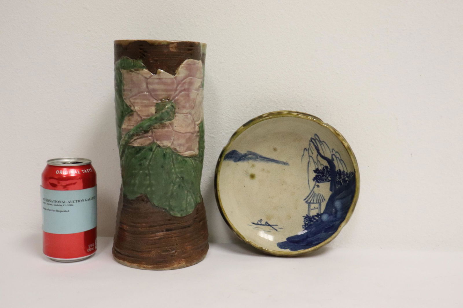 2 Japanese studio art pottery pieces (1 of 10)