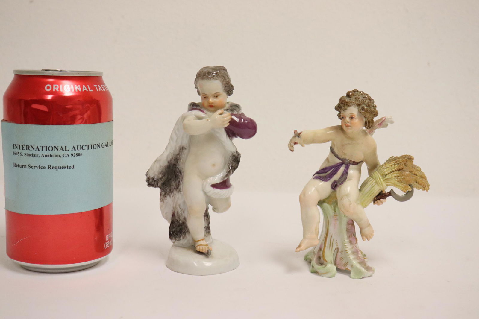 2 Meissen porcelain figures (1 of 10)