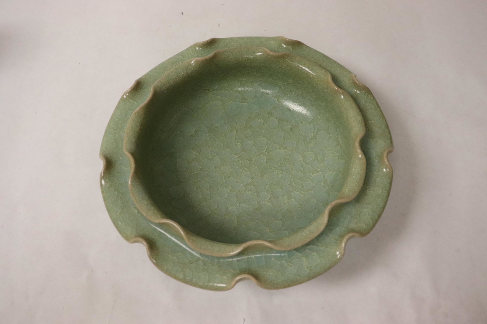 A large Song style celadon brush wash (1 of 10)