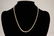 A vintage graduated cultured pearl necklace