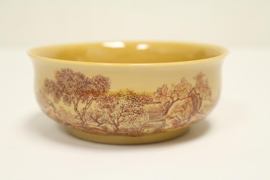 Chinese antique famille rose bowl (1 of 10)