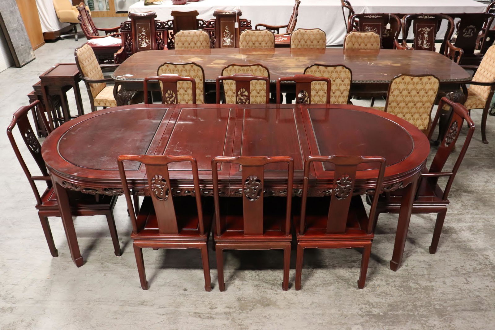 9 piece Chinese rosewood dining room set Jan 20, 2020 International
