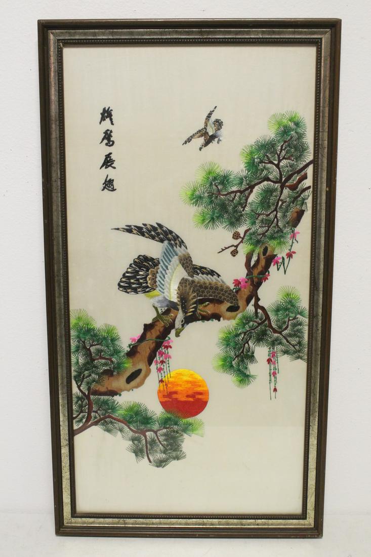 Chinese embroidery panel (1 of 8)