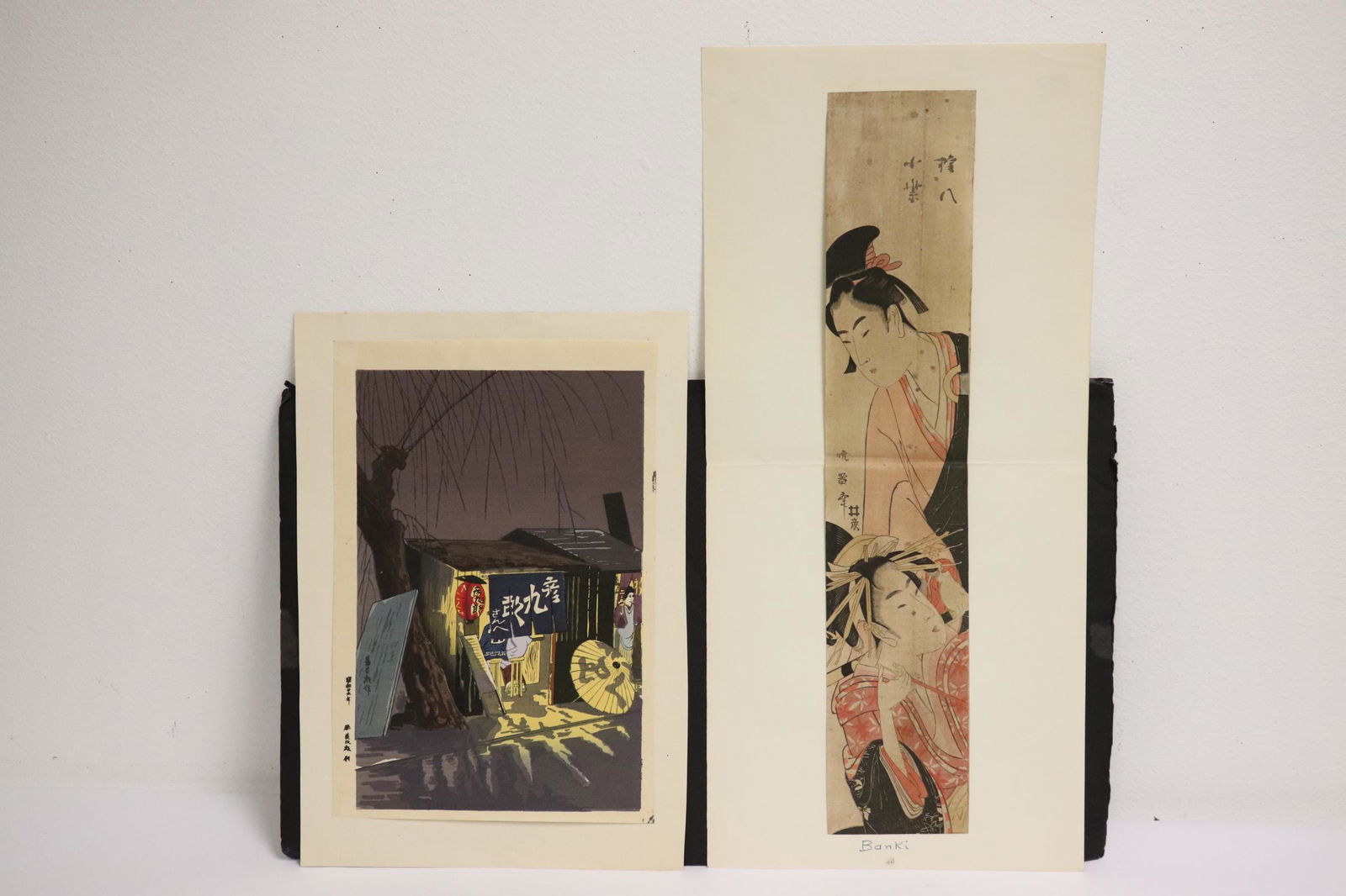 2 Japanese vintage woodblock prints (1 of 11)