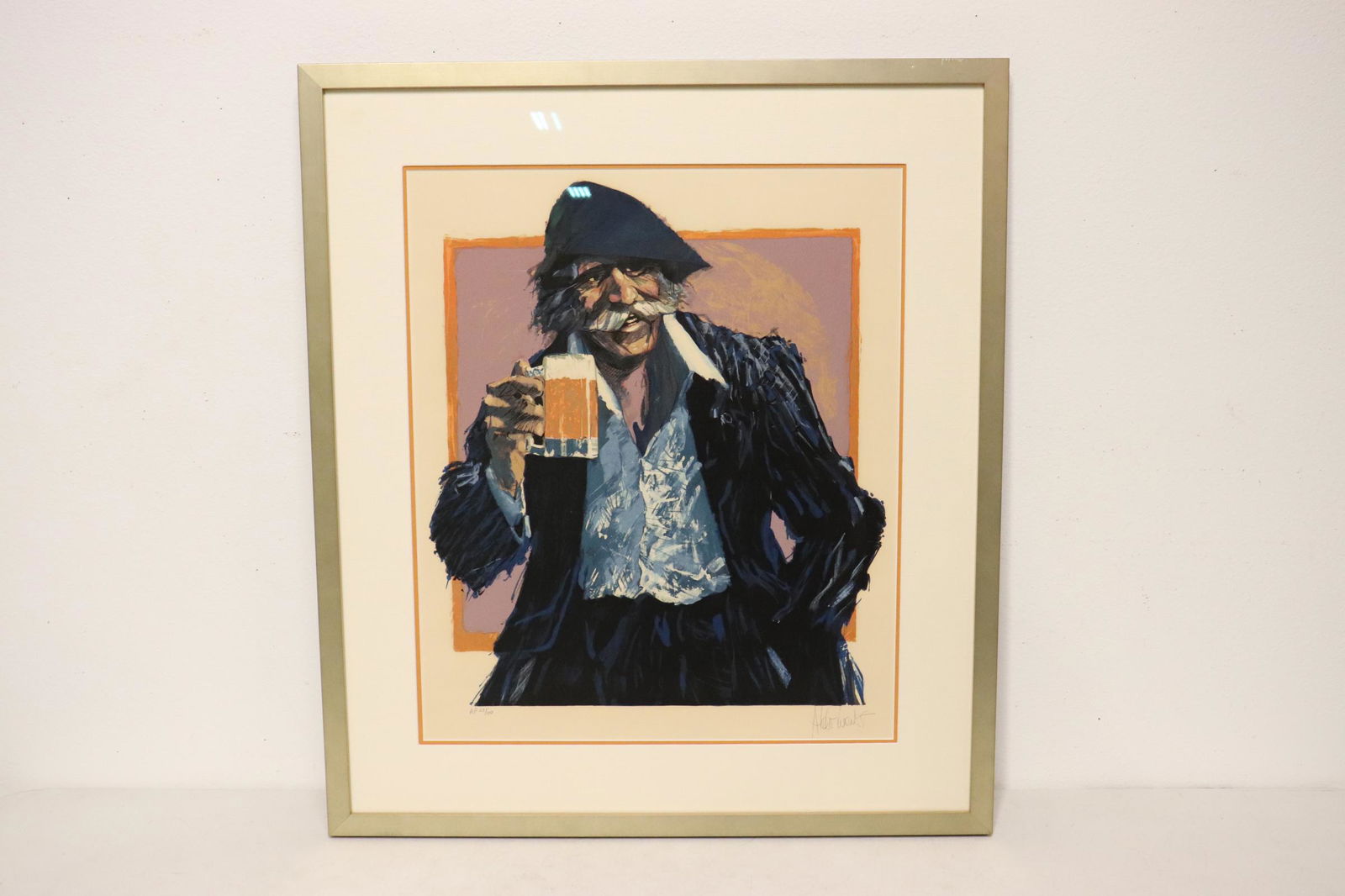 Lithography on paper by Aldo Luongo (1 of 9)