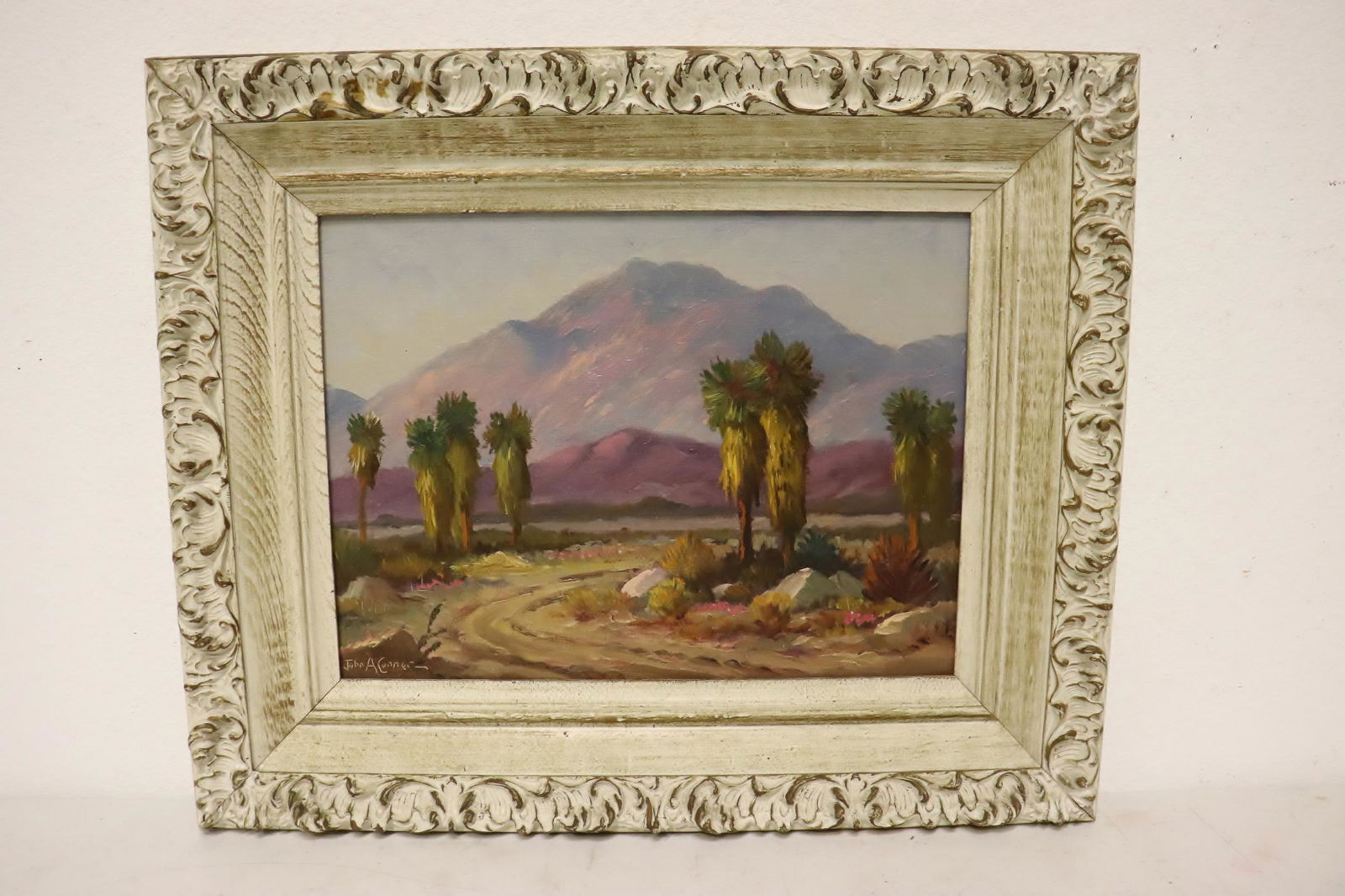 Oil on panel by California artist John A. Conner (1 of 8)
