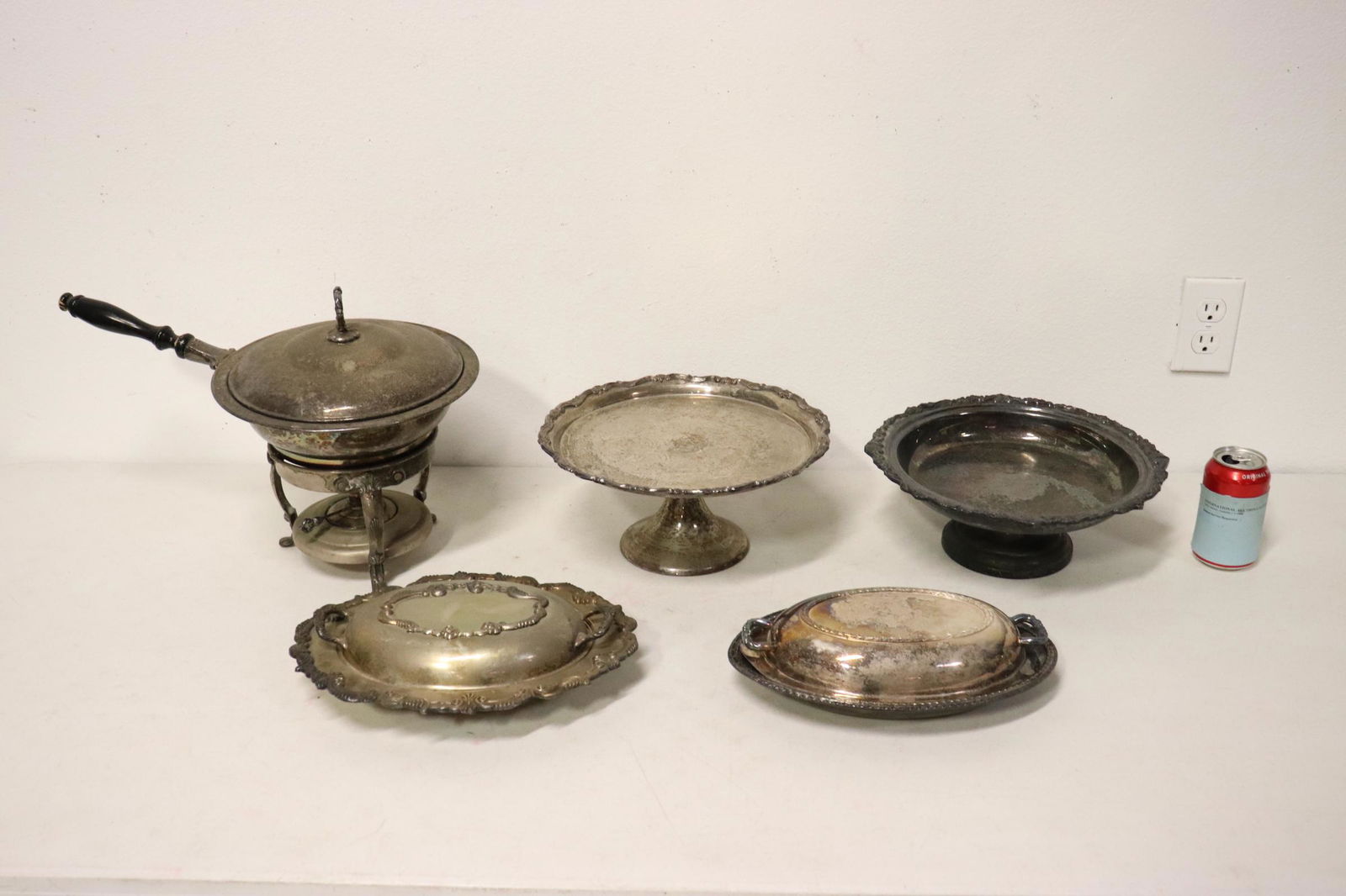 5 pieces silverplate (1 of 9)