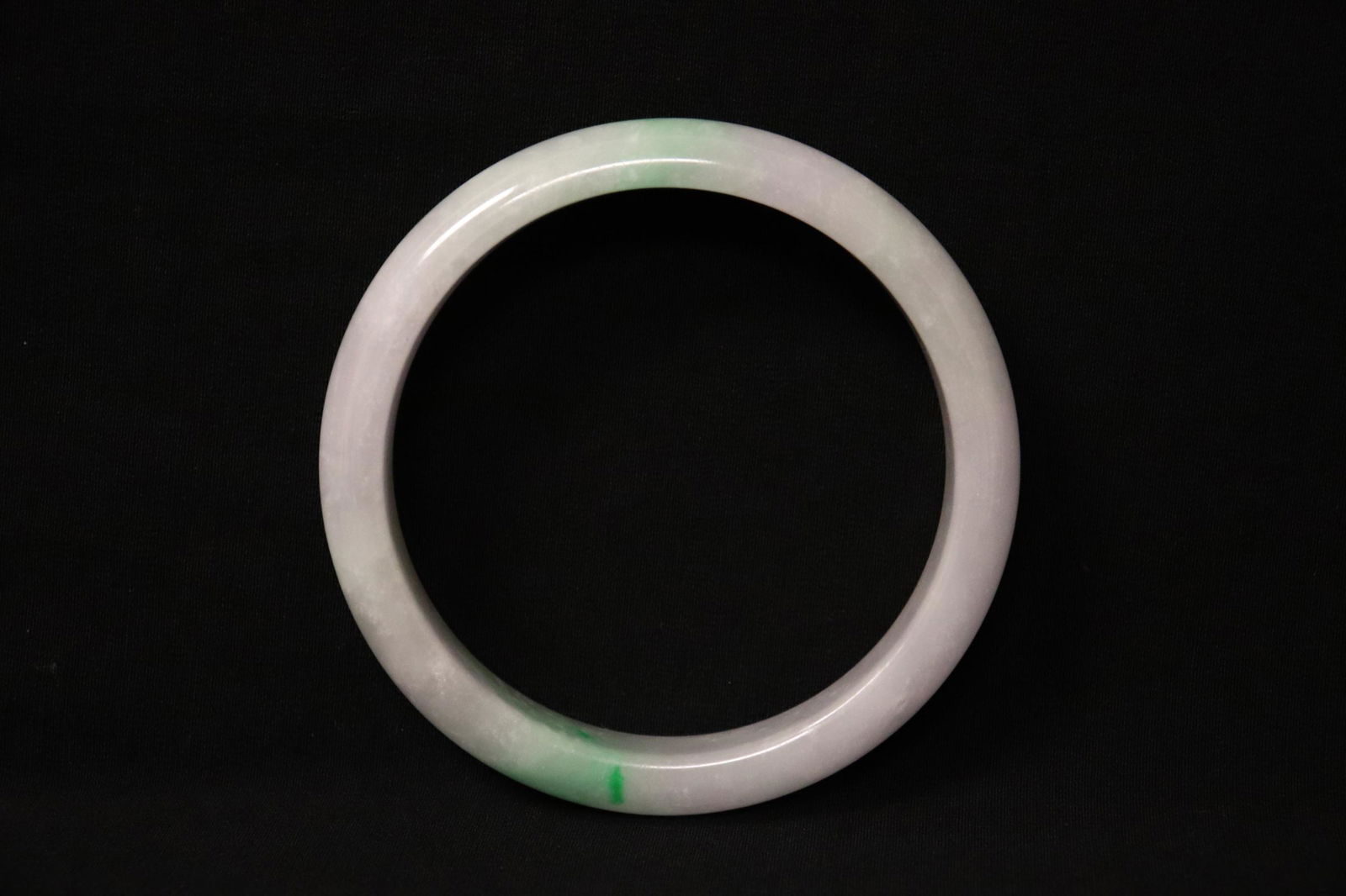 apple green and lavender jadeite like bangle (1 of 9)